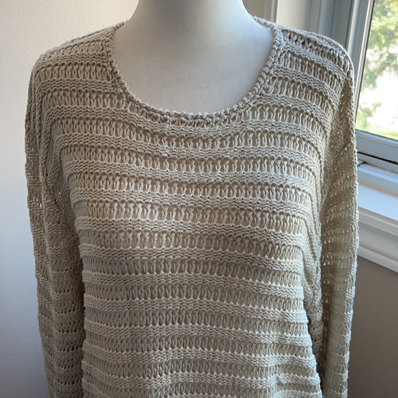 Orly Loose Knit Long Sleeve Sweater Large - Picture 4 of 9